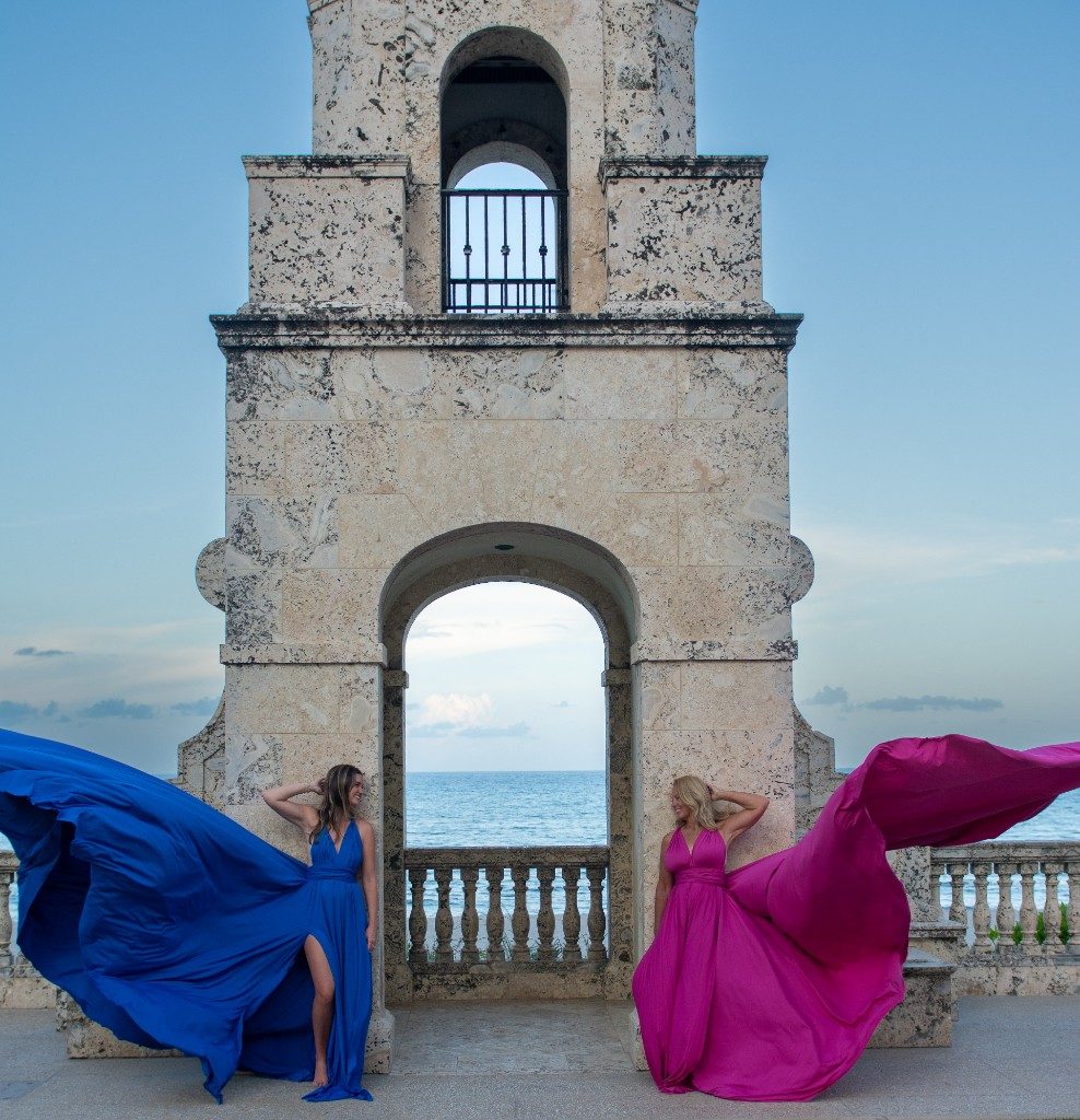 Flying dress photoshoot on Palm Beach — DSC 8283